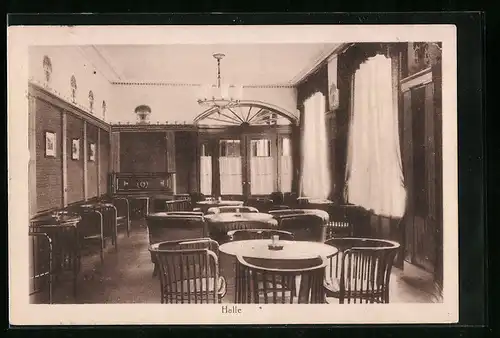 AK Hamburg-Neustadt, Wein-Restaurant C. F. Müller am Jungfernstieg-Halle