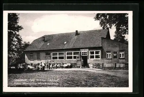 AK Porta Westfalica-Wittekindsberg, Gasthaus zum Wilden Schmied