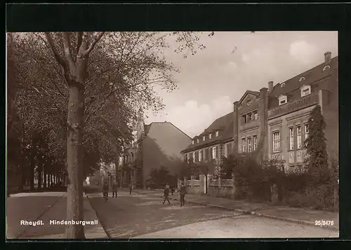 AK Rheydt, Strassenpartie am Hindenburgwall