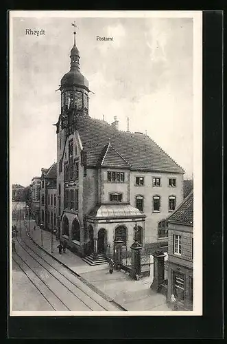 AK Rheydt, Strassenpartie am Postamt