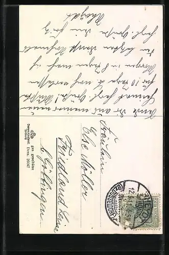 AK Rheydt, Strassenpartie am Postamt