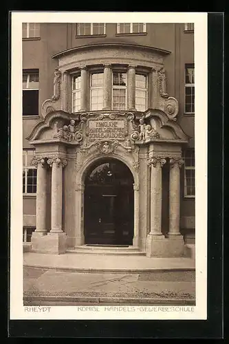AK Rheydt, Königliche Handels- und Gewerbeschule