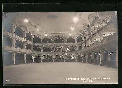 AK Berlin, Admiralspalast am Bahnhof Friedrichstrasse - Eis-Arena