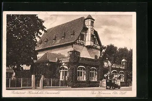 AK Berlin-Grunewald, Restaurant Hundekehle