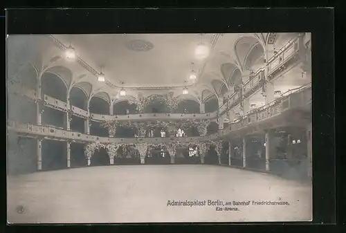 AK Berlin, Admiralspalast am Bahnhof Friedrichstrasse - Eis-Arena