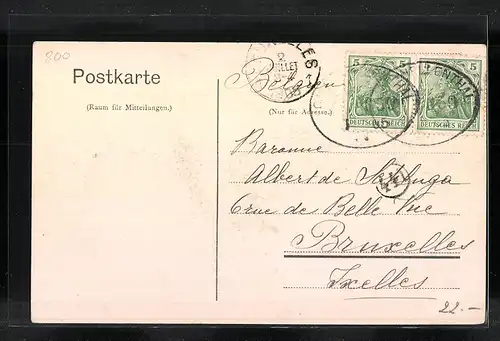 AK Gemünd i. Eifel, Urfttalsperre aus der Vogelschau