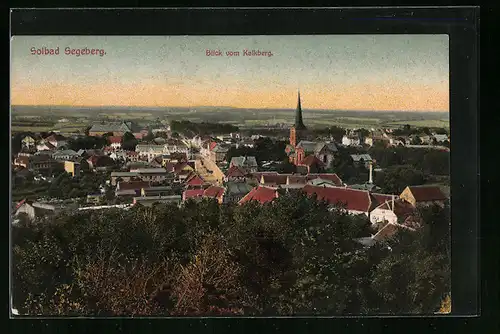 AK Bad Segeberg, Blick vom Kalkberg