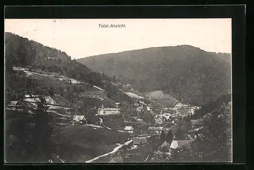 AK Nordrach, Totalansicht aus der Vogelschau