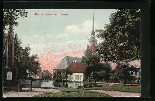 AK Itzehoe, Kirche und Denkmal