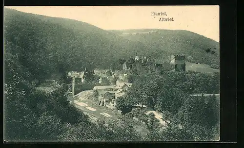 AK Neuwied, Teilansicht mit Altwied