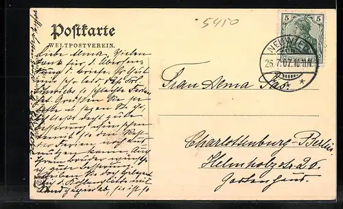 AK Neuwied, Teilansicht mit Altwied