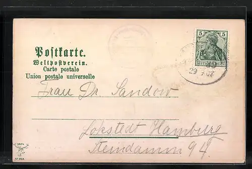 AK Kiel, Am Düsternbrooker Ufer mit Booten