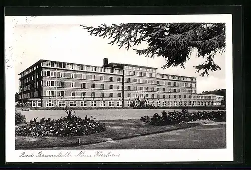 AK Bad Bramstedt, Grünanlagen am neuen Kurhaus