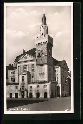 AK Löbau /Sa., Rathaus