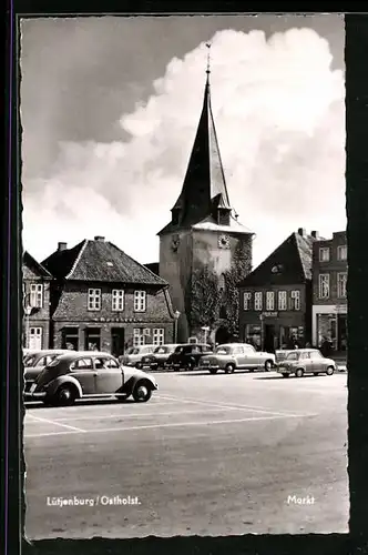 AK Lütjenburg /Ostholst., Partie am Markt, Apotheke