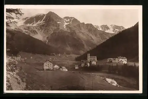 AK San Gertrude in Solda, Panorama