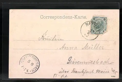 AK Meran, Gesamtansicht mit Bergpanorama