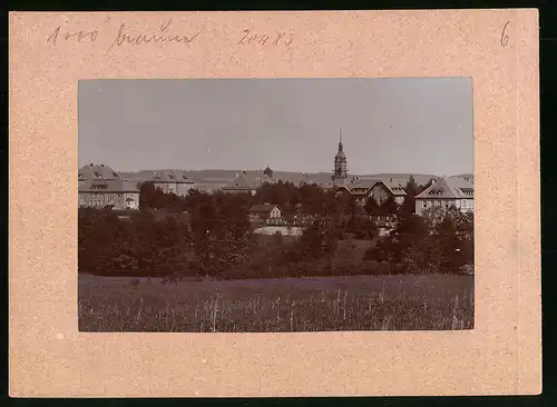 Fotografie Brück & Sohn Meissen, Ansicht Grossschweidnitz, Blick auf die Königliche Landesanstalt