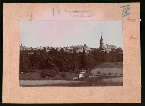 Fotografie Brück & Sohn Meissen, Ansicht Grossschweidnitz, Blick nach der Kgl. Landesanstalt