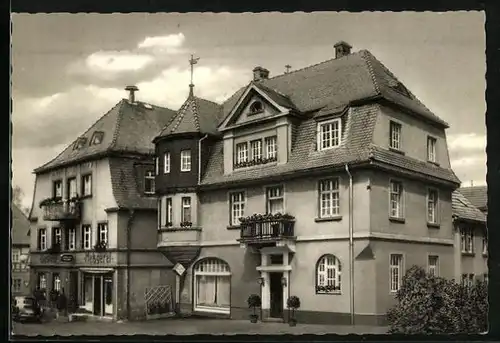 AK Gersfeld /Rhön, Hotel zur Sonne, Inh.: O. u. A. Leubecher