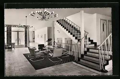 AK Gladenbach /Hessen, Schulungs- und Erholungsheim Haus Blankenstein, Innenansicht