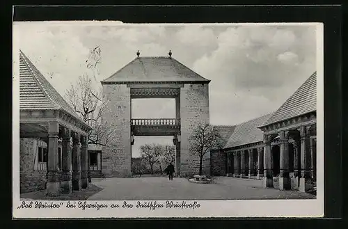 AK Schweigen /Weinstrasse, Das Weintor