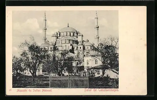 AK Constantinople, Mosquée du Sultan Mehmed