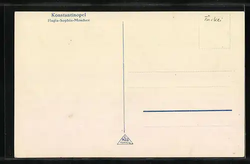 AK Konstantinopel, Hagia-Sophia-Moschee