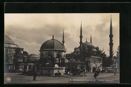 AK Constantinople, Fontaine Guillaume II.