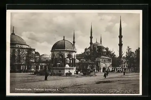 AK Constantinople, Fontaine Guillaume II