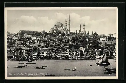 AK Constantinople, Mosquée de Sulémanie