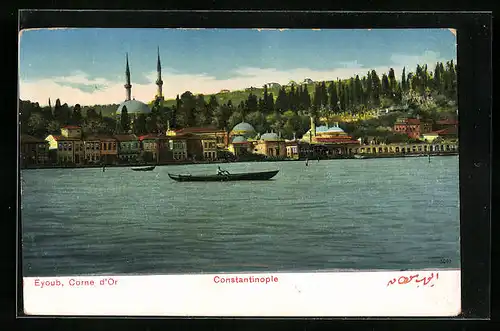 AK Constantinople, Eyoub, Corne d`Or