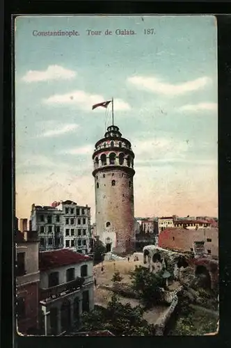 AK Constantinople, Tour de Galata