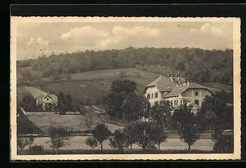 AK Unter-Olberndorf bei Schleinbach, Blick auf das Erholungsheim