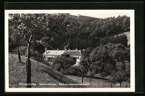 AK Königstetten /Niederdonau, Blick auf das Rekonvaleszentenheim