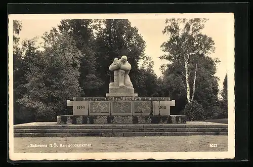 AK Schrems, Kriegerdenkmal