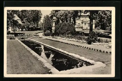 AK Berlin-Wannsee, Blick auf das V.B.B.-Heim mit Anlage