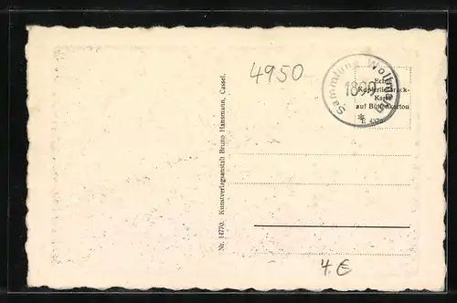 AK Minden i. W., Vorderansicht des Dom