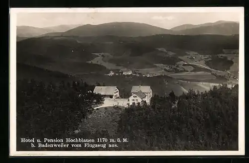 AK Badenweiler, Hotel und Pension Hochblauen