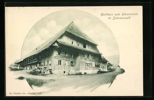 AK Kirchzarten, am Gasthaus Himmelreich