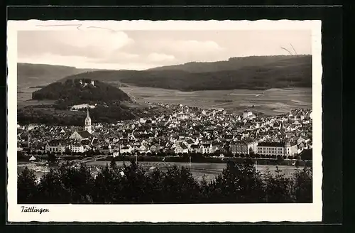 AK Tuttlingen, Generalansicht der Stadt, Fliegeraufnahme