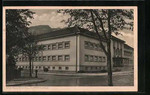 AK Bad Reichenhall, vor dem Kurmittelhaus