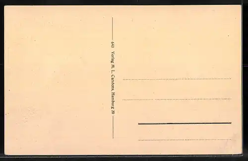 AK Hamburg-Neustadt, am Kriegerdenkmal