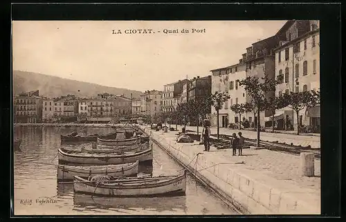 AK La Ciotat, Quai du Port