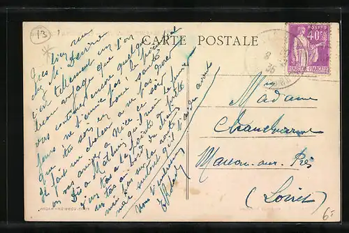 AK Cabannes, Vue Generale, Cote Nord