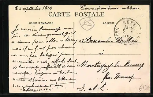 AK Blamont, Place du Champ-de-Foire