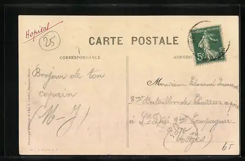 AK Rougemont, Porte du Vieux-Moulin et Hopital