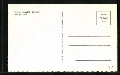 AK Gouhelans, Vue Generale