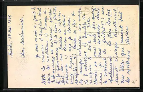 AK Maiche, Vue generale prise du Clocher