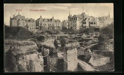 AK Trier, Römische Bäder